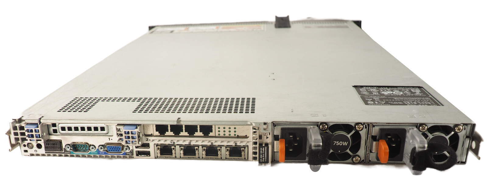 Dell PowerEdge R620 Xeon E5-2620 2.0GHz 32GB PC3-12800R x2 PSU x2 500GB HDDs