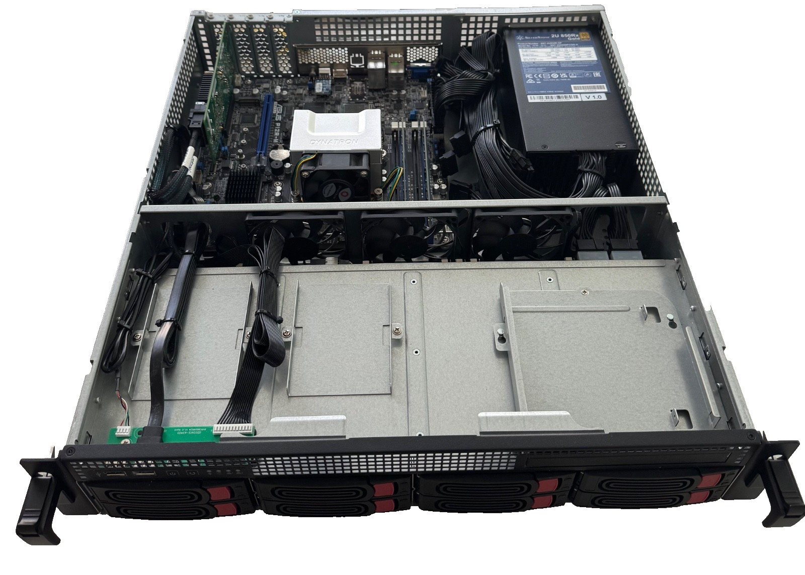 SilverStone RM21-308 2U Server | Xeon E-2356G | SAS3008 IT Mode | X550-T2 10GbE