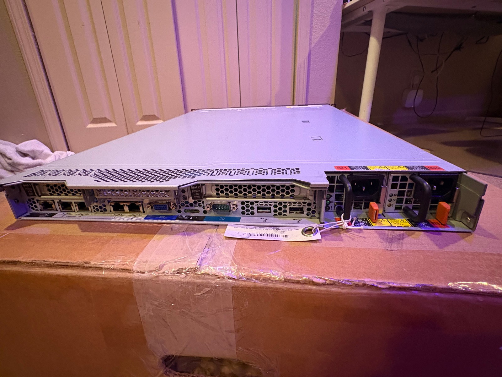 IBM System x3550 M3 7944 Server 72GB RAM Dual Xeon 1U Rack – No HDDs / No Caddie