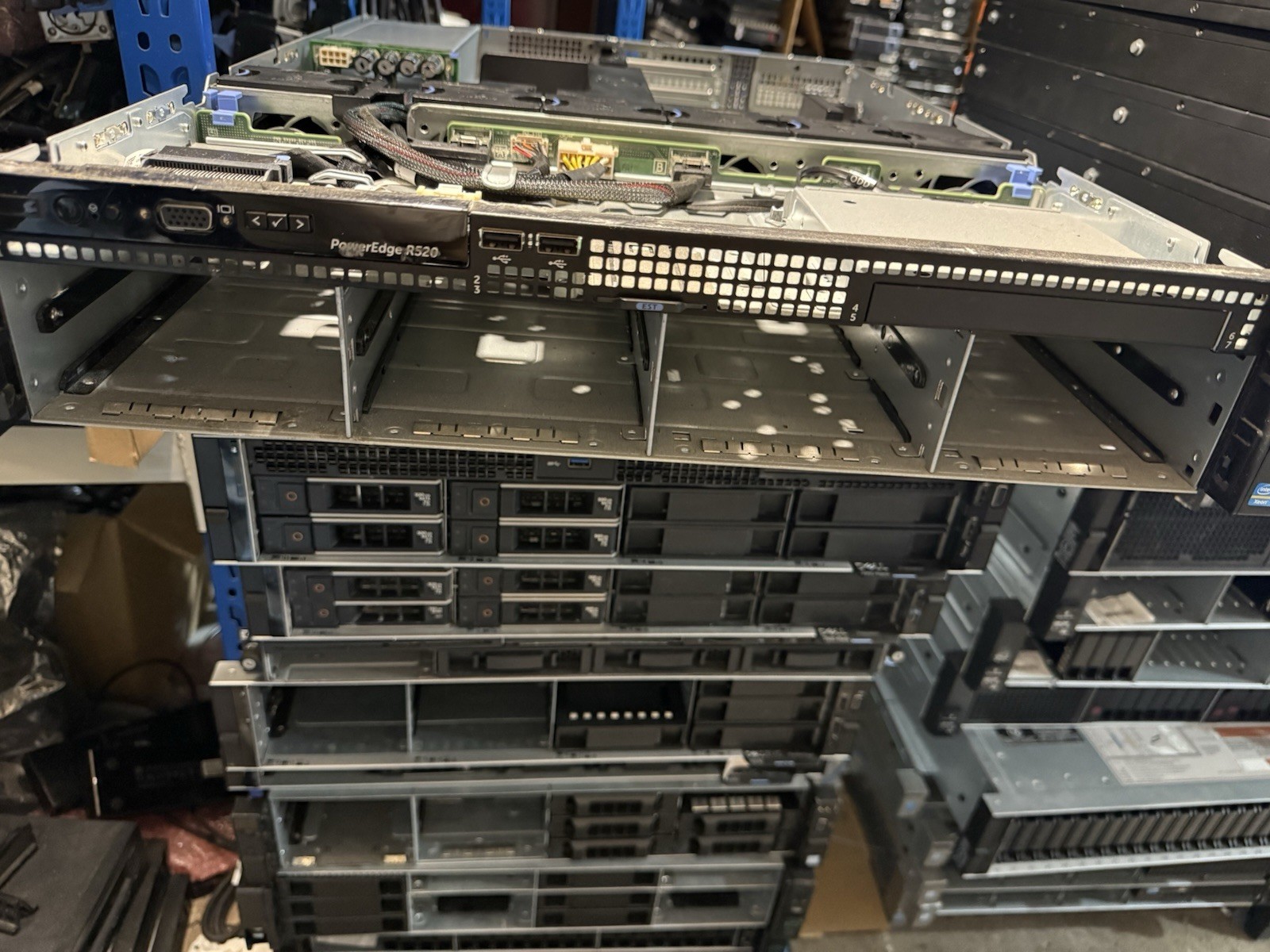 Dell PowerEdge R520 E5-2430L 96GB RAM 8x 3.5” HDD STORAGE SERVER H710 2xPSU