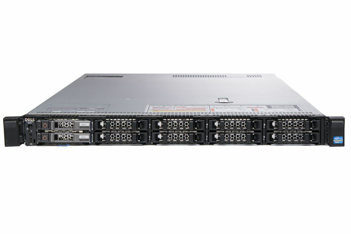 Dell PowerEdge R620 2x 8C E5-2650v2 2.6Ghz 256GB Ram 2x 300GB HDD 1U Rack Server
