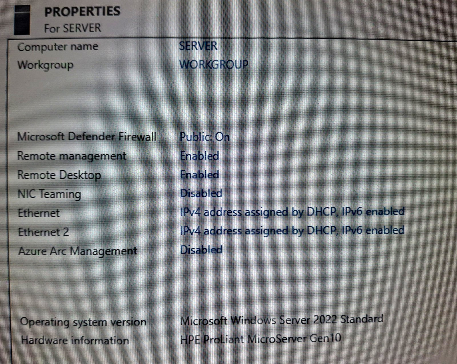 HPE Proliant Gen10 Microserver AMD Opteron X3421, 32GB-RAM HDD-2T (Ready to USE)