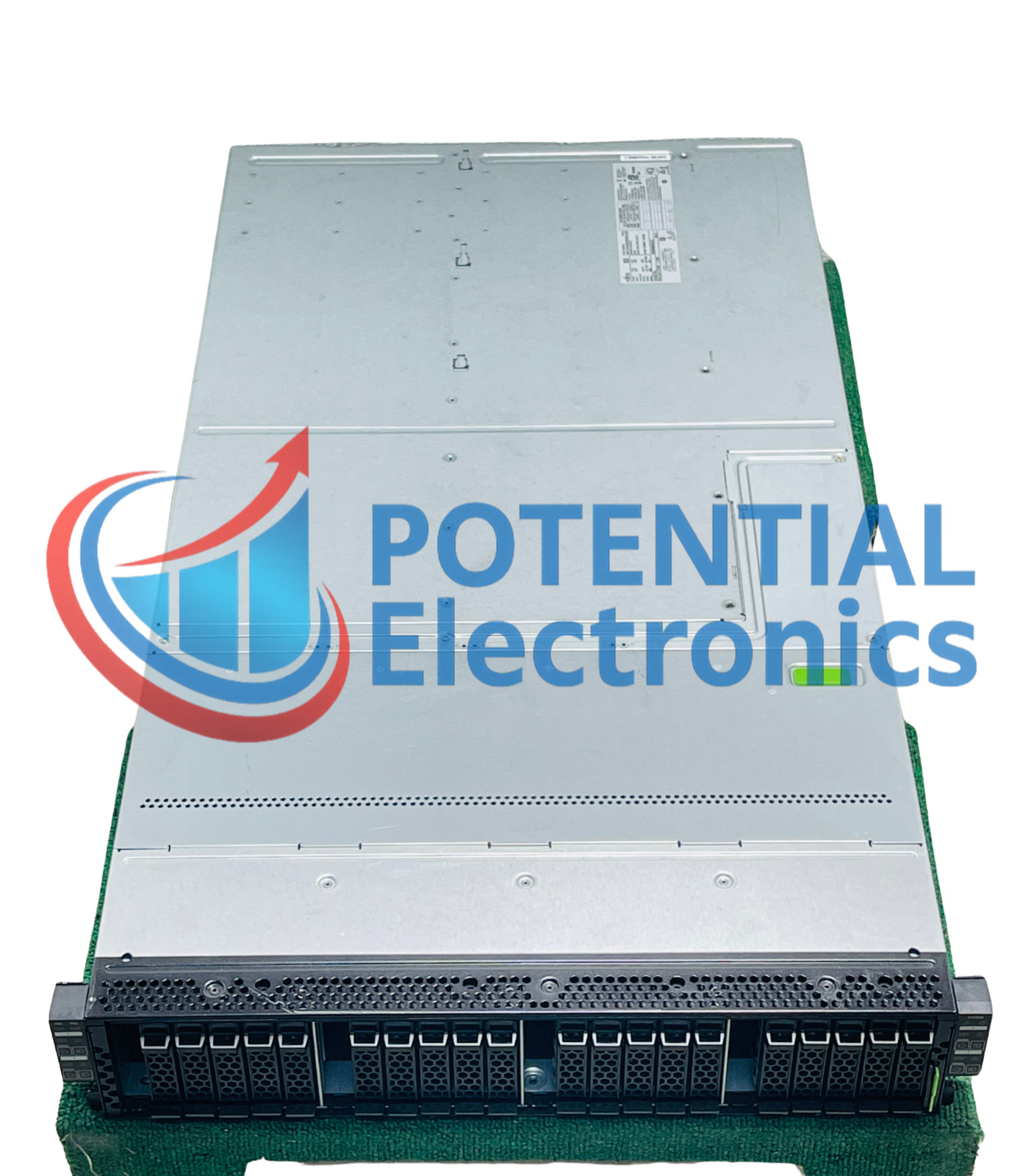 USED – Fujitsu Primergy CX400 M4 Blade Server With 4-Blades CX2560 M4 & CPUs