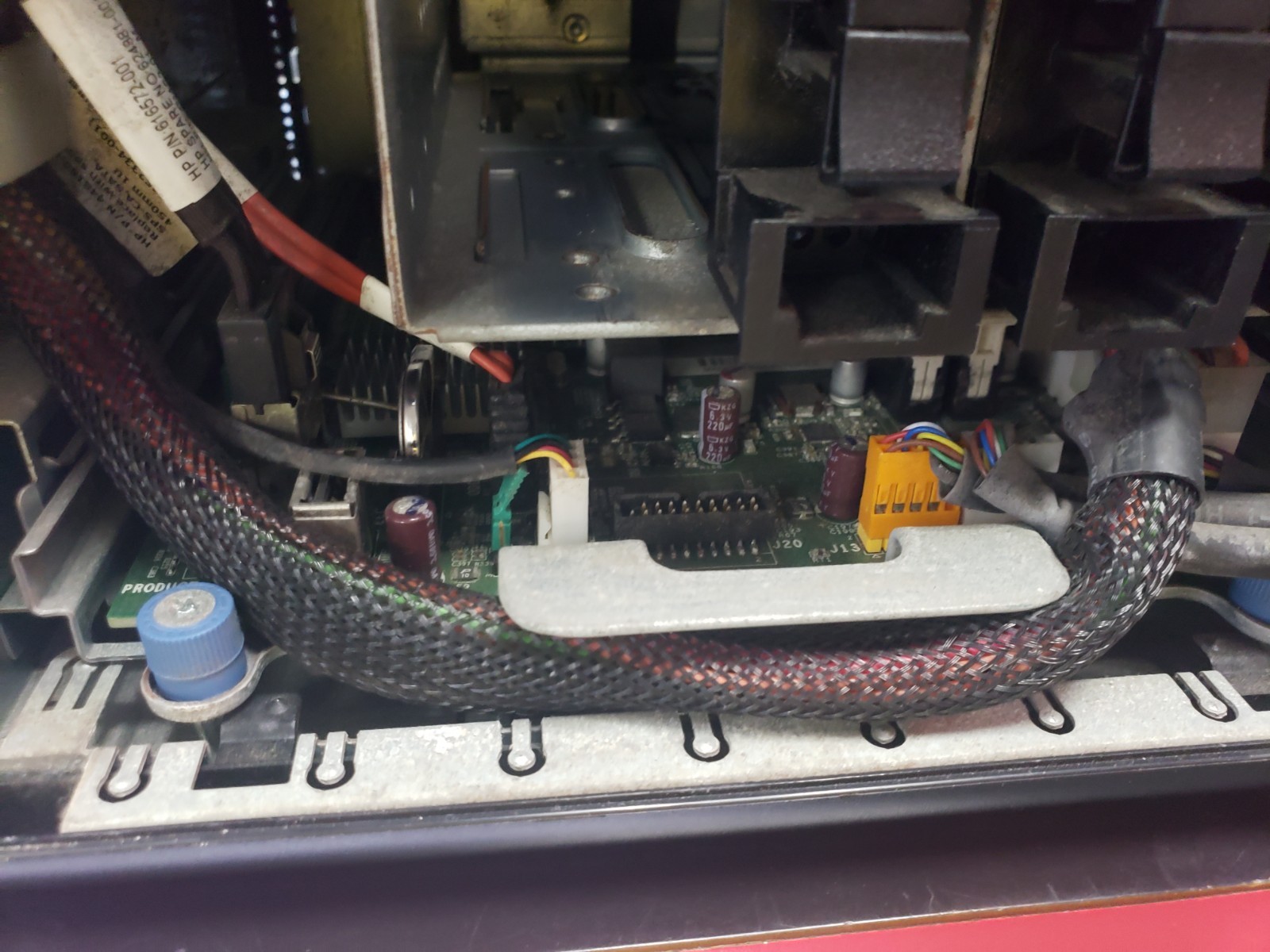 HP ProLiant HSTNS-5151 Micro server for parts no key missing front door