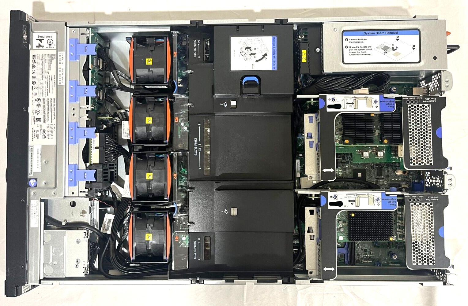 IBM SAN Controller 2U Intel 16-Core 3.4GHz CPU 64GB RAM 8x 16Gb FC 2x 750W PSUs