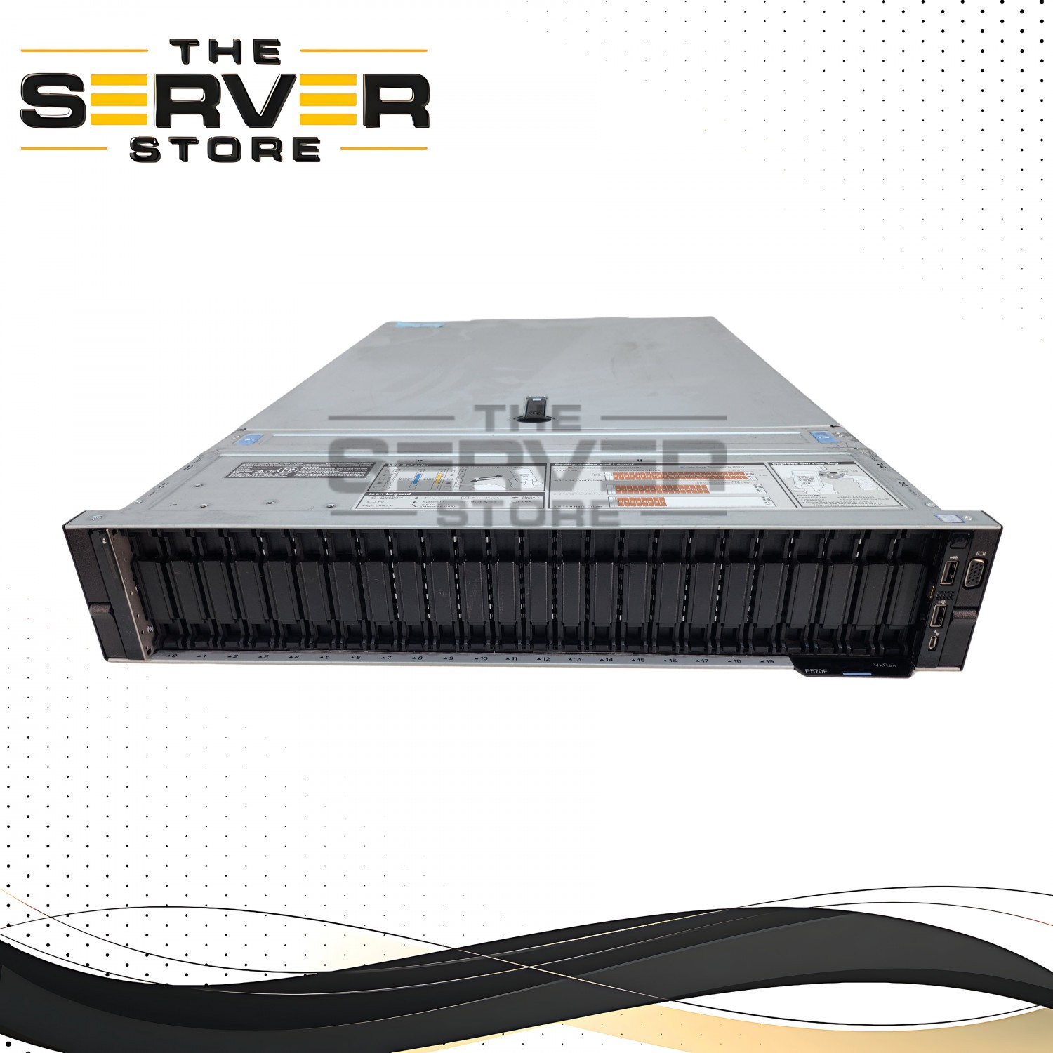 Dell VxRail P570F 2x Gold 5218R 20C 256GB H730p 2x 480GB 12x 960GB NVMe 10GbE