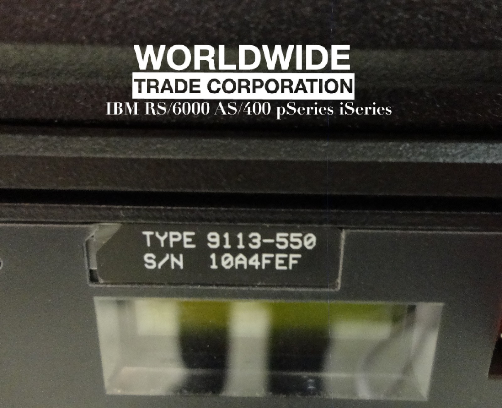 IBM 9113-550 1.5GHz 4-way POWER5 Processor, 16GB Memory,146.8GB HD w/ Rail Kit
