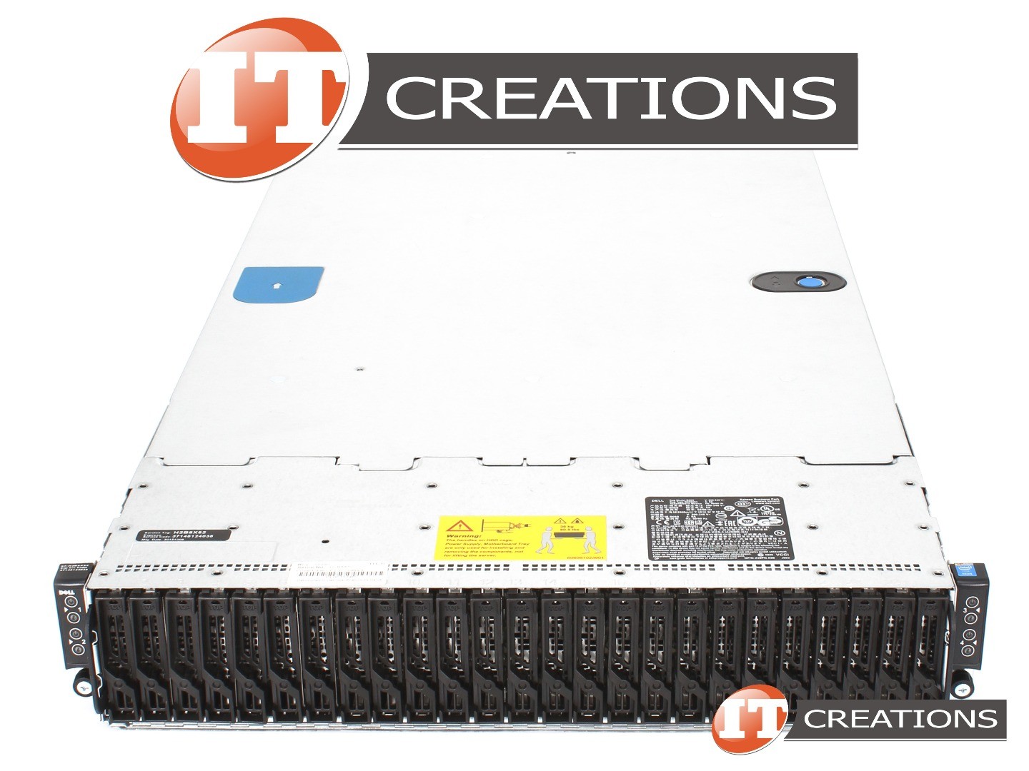 DELL POWEREDGE C6300 4 NODE C6320 4 X E5-2683V3 2.0GHZ 128GB 12 X 240GB SATA SSD