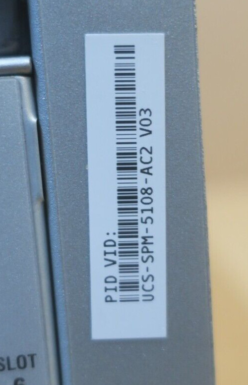 Cisco UCS 5108 Blade Server Chassis 4xPSU 2x Fabric Extender UCS-IOM-2208XP
