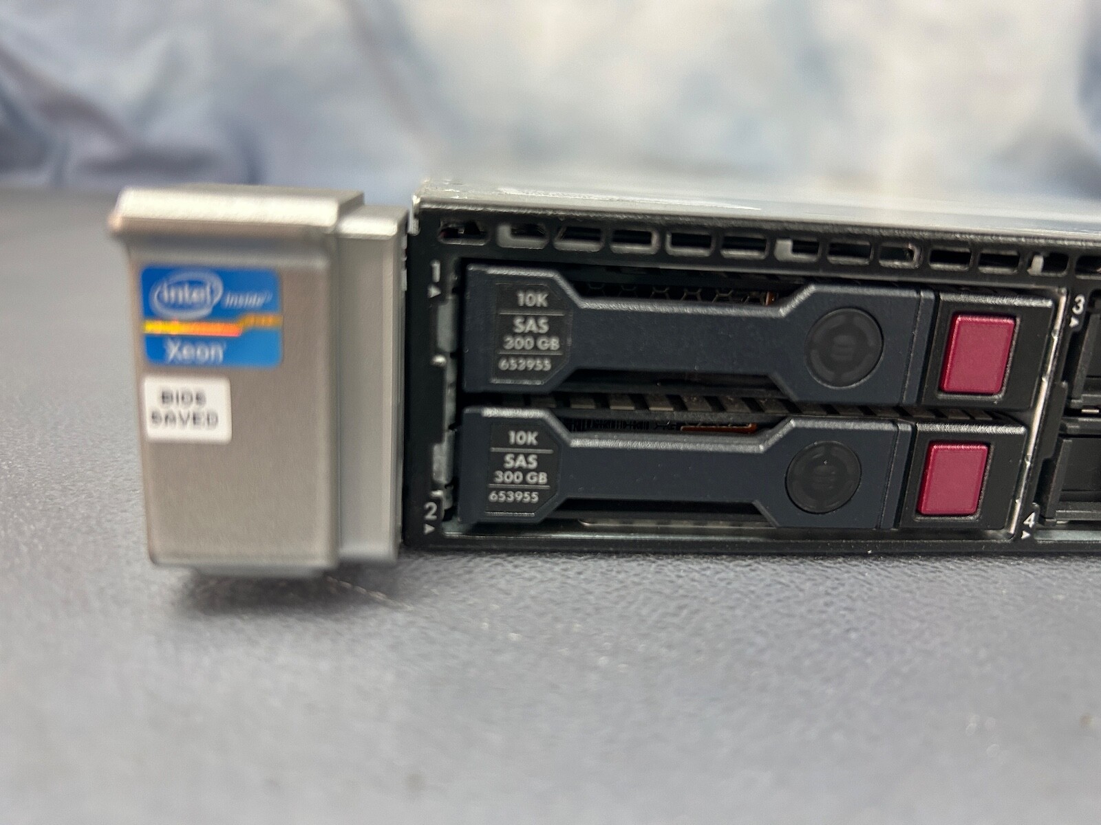 HP Proliant DL360P GEN 8 2x Xeon, HP EG0300FCVBF, 300GB, 10K SAS (Used)