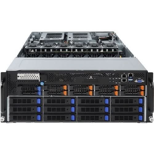 GIGABYTE G481-HA0 Barebone Disk Array / Server No CPU/RAM/HDD w 2x Heatsync