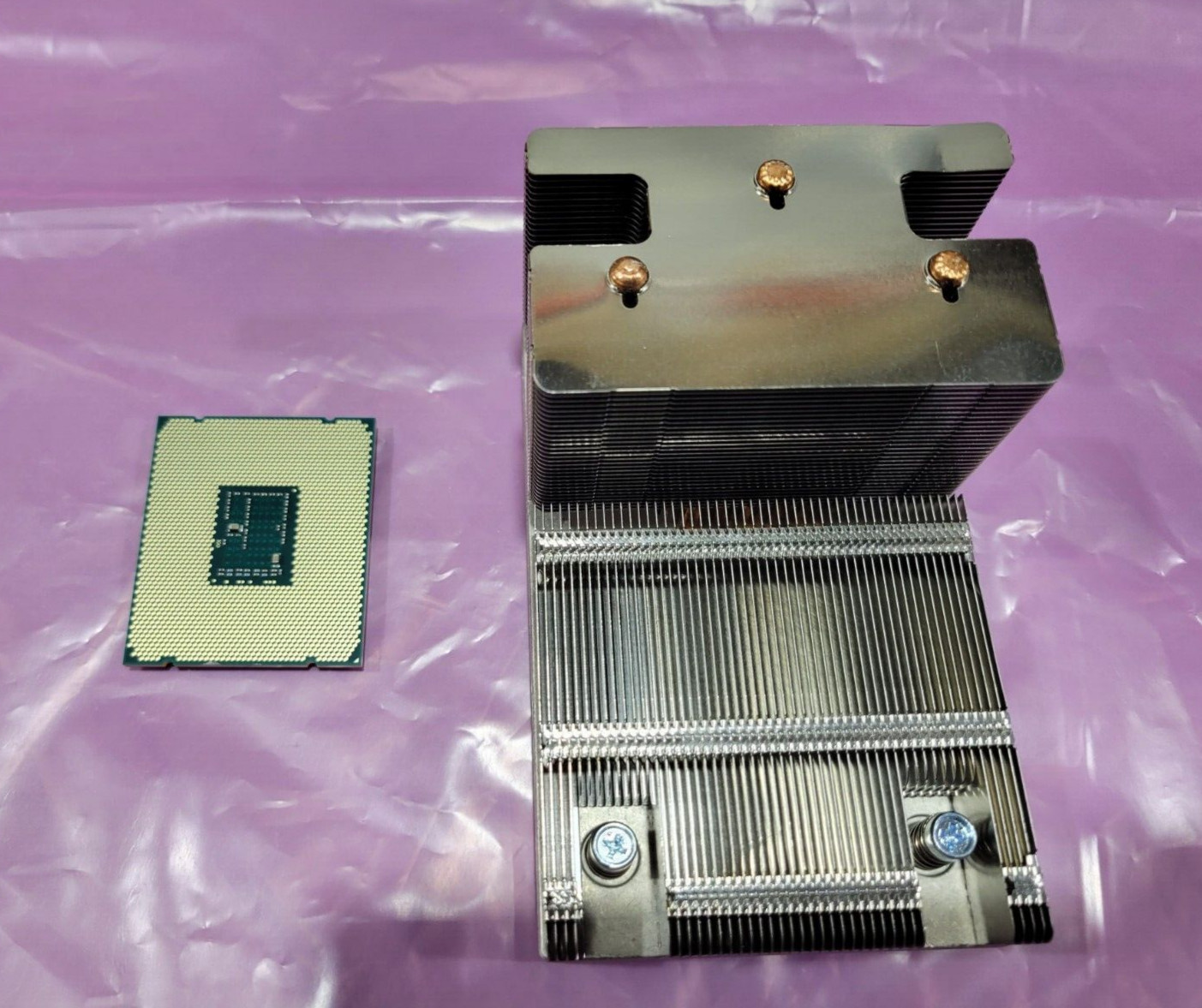 Intel Xeon E5-2609 V3 CPU SIX-Core 1.90GHz SR1YC Processor with heat sink