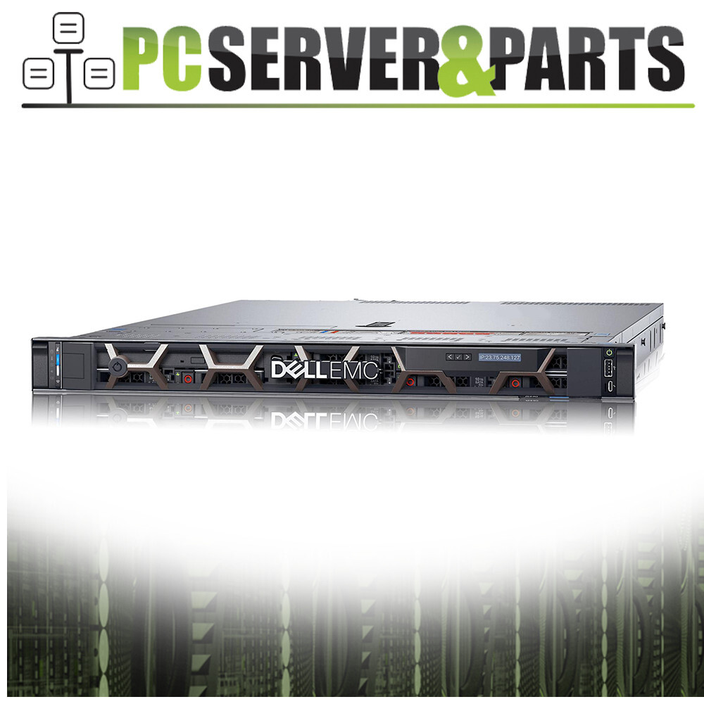 Dell PowerEdge R640 44 Core Server 2X Gold 6152 H740p 768GB RAM 8X Trays W/Bezel
