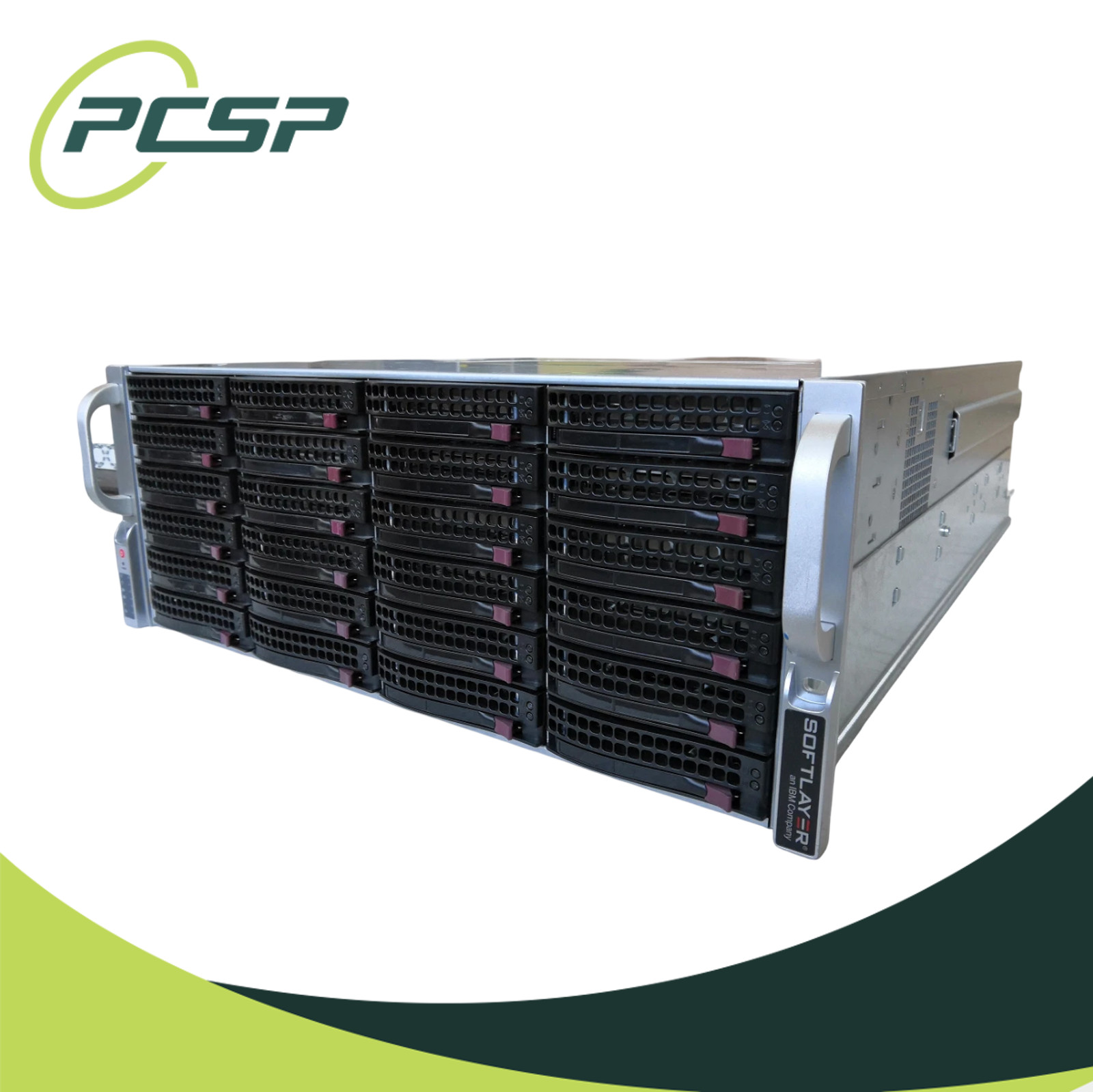 Supermicro CSE-847 36B 2x E5-2698v4 512GB DDR4 36x 4TB RAID Server