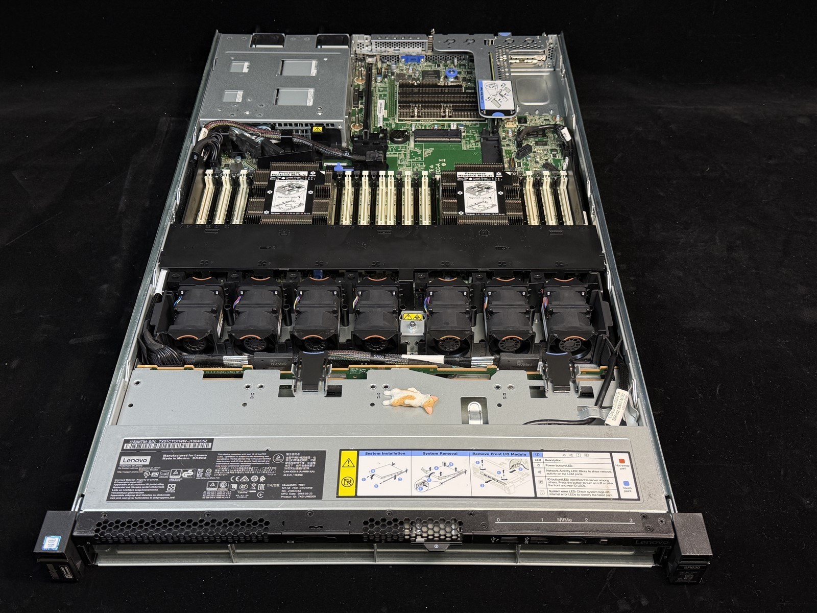 LENOVO THINKSYSTEM SR630 4LFF 2x 12 CORE GOLD 5118 2.3GHz 64GB RAM NO HDD