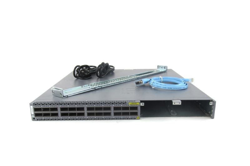 Juniper QFX5100-24Q-3AFO 24 QSFP+ 40GbE Ports Dual PS 2 x Exp Slots 2