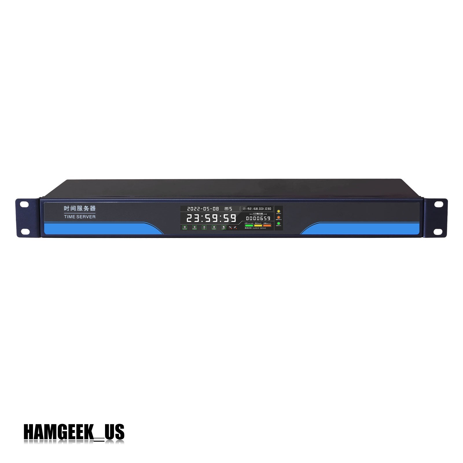 Network Time Server for Beidou GPS PTP Clock Server IEEE1588 30m Antenna+6 Port