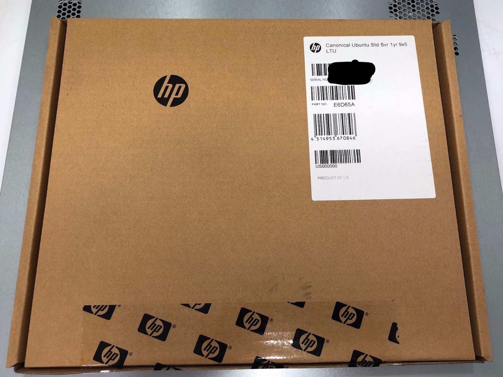 E6D65A – HPE Canonical Ubuntu Standard Server 1 Year 9×5 Support LTU