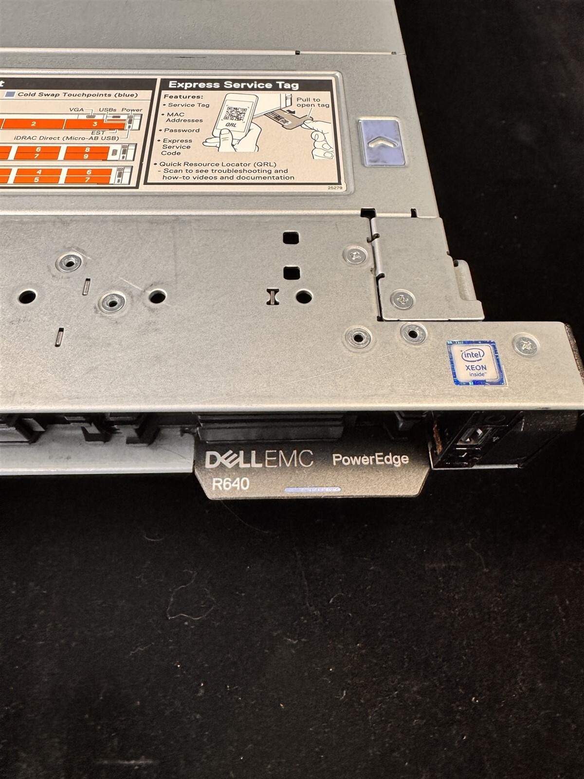 DELL POWEREDGE R640 8SFF 2x 12 CORE GOLD 5118 2.3GHZ 192GB RAM H740P NO HDD