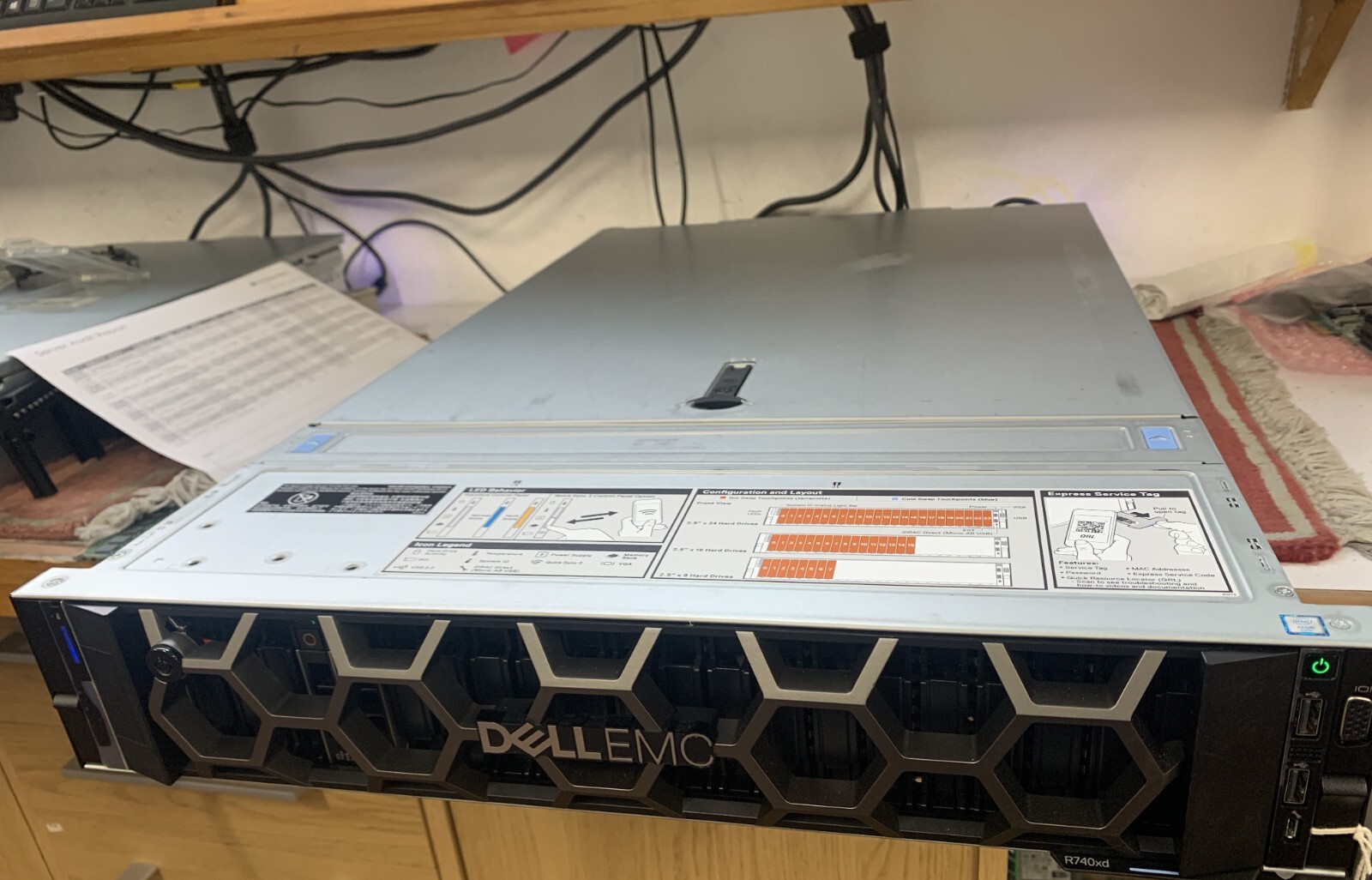 Dell VxRail S570 Storage Server **168TB SAS** big data, analytics, CCTV Zfs ceph