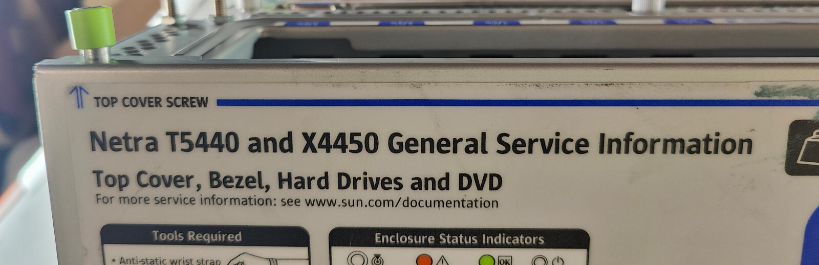 Sun Microsystems Netra X4450 w/ 2x Intel Xeon E7338 32GB DDR2, 2x SFP, RAID Card