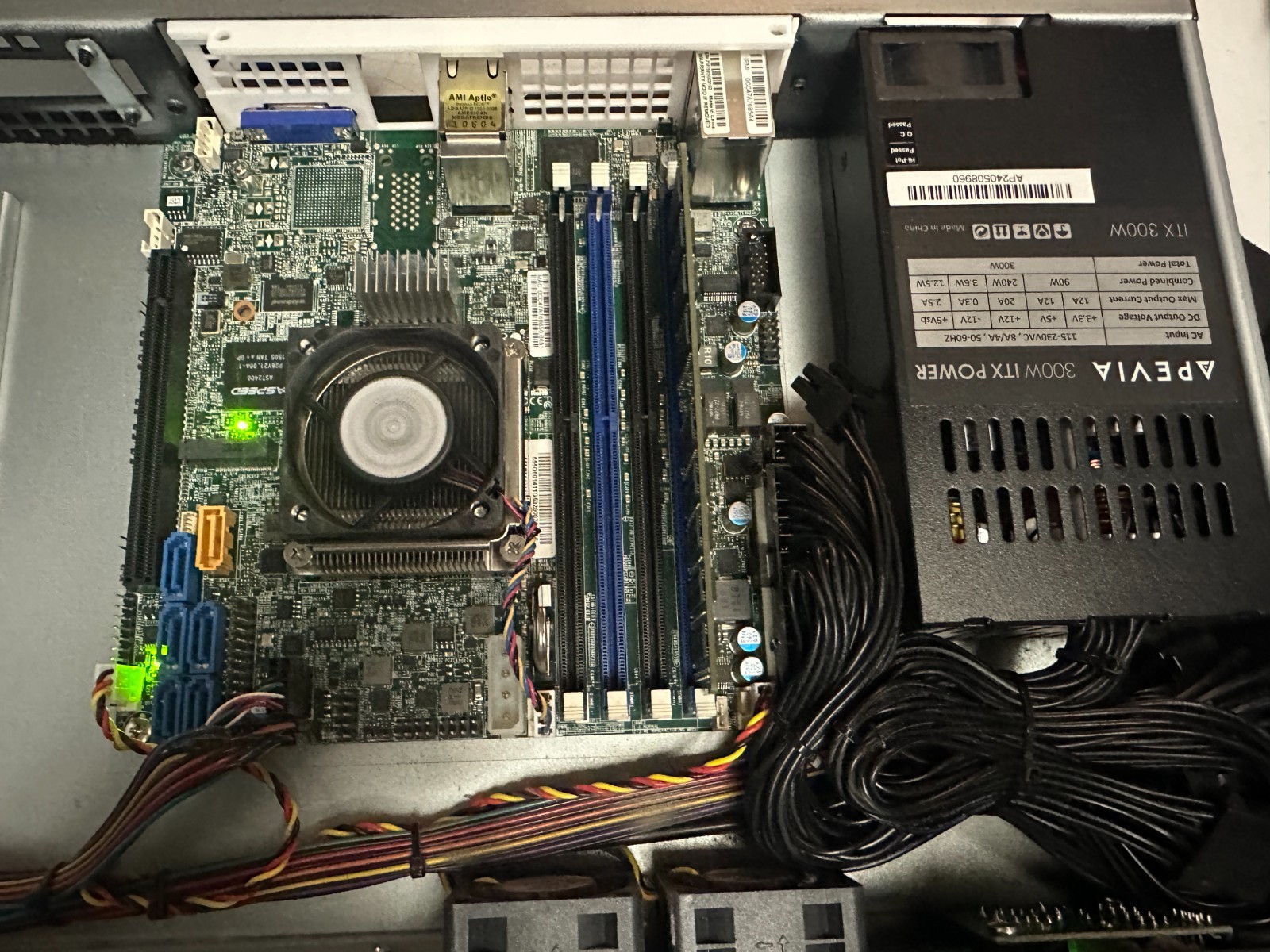 Supermicro X10SDV-F Xeon D-1540 8C 16GB RAM 1U Server Appliance w/ Power Cord