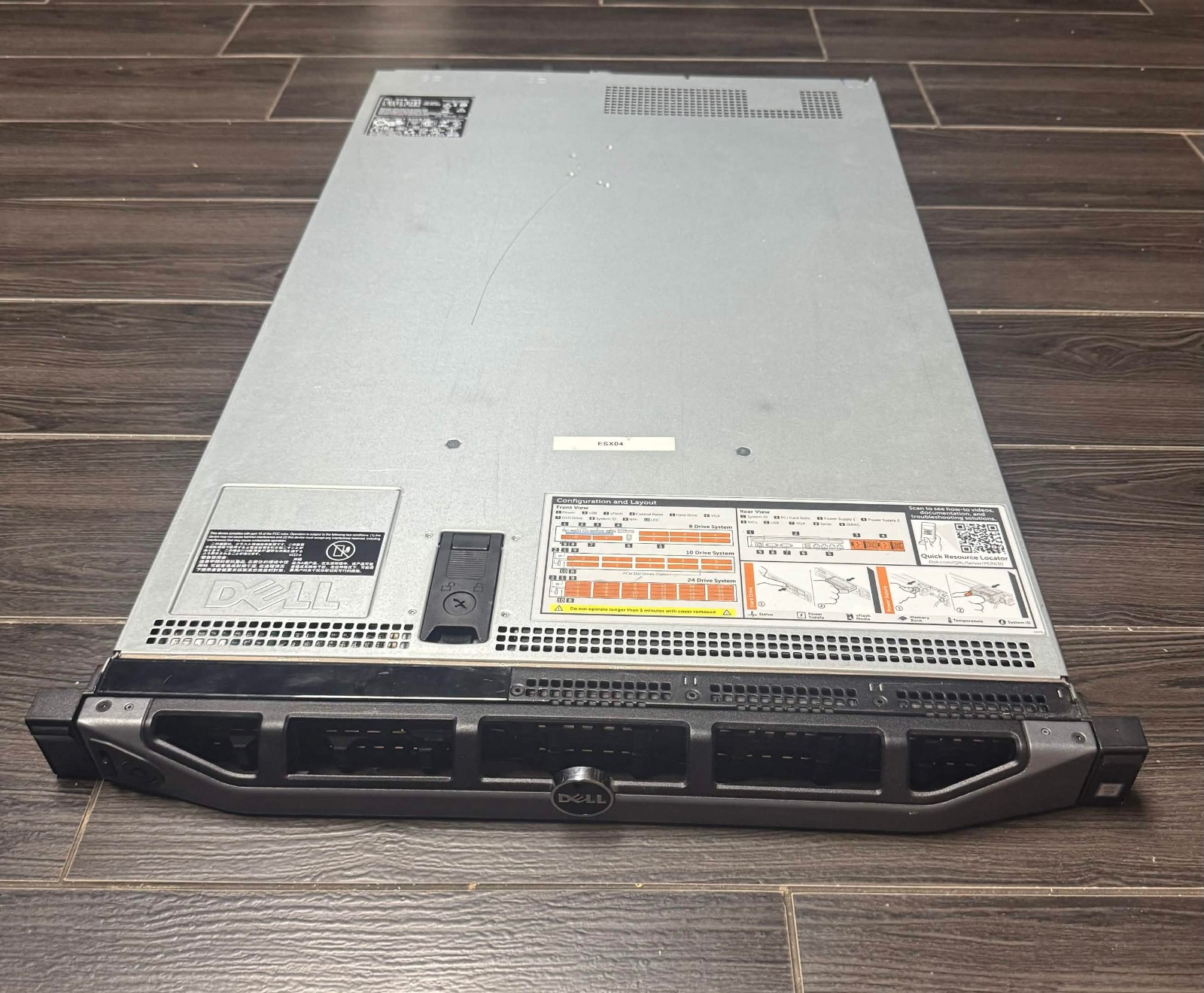 Dell PowerEdge R630 1U Server | 8 Bay | 2x Intel Xeon E5-2640 v4 | Dual 750W PSU