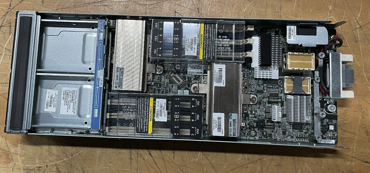 HP ProLiant BL460c G7 Server Blade | No Memory | No HDD | 1x Xeon L5520
