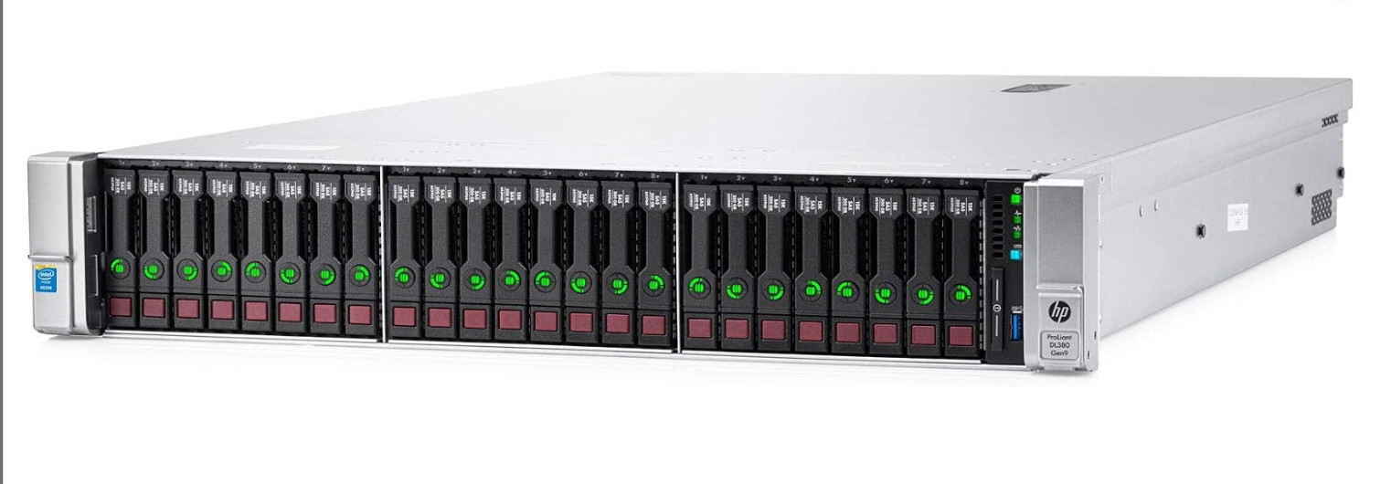 HP ProLiant DL380 Gen9 2x Xeon E5-2640 @2.4GHz 256GB DDR4 900GB SAS P440ar