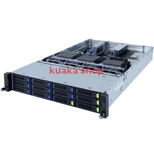 Gigabyte R282-Z96 Server 12X3.5″(4x NVME) 256GB RAM 2x AMD EPYC 7713 CPU 9364-8i