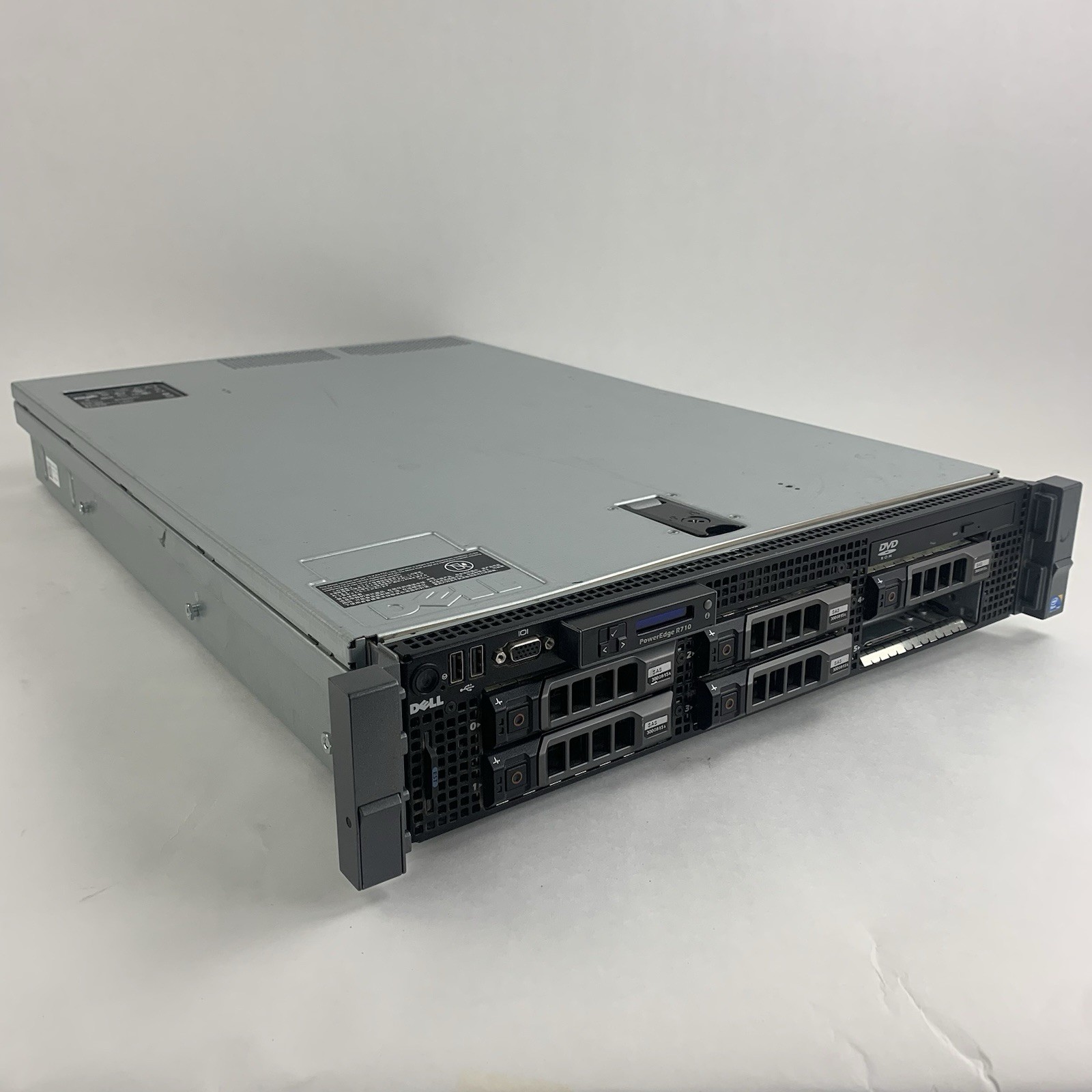 Dell Poweredge R710 Server 2x E5620 2.4 GHz 48 GB Ram Bad ODD No HDD No OS