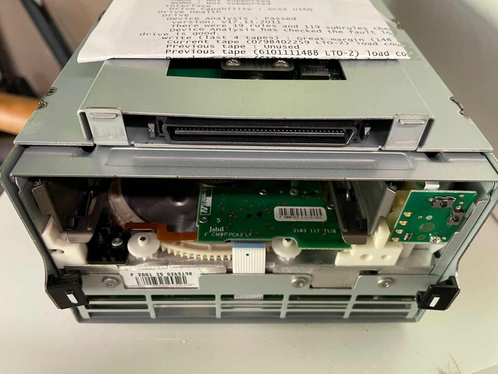 Oracle Sun 380-1387-02 LTO2 LVD SCSI Tape Loader Drive for StorEdge C4