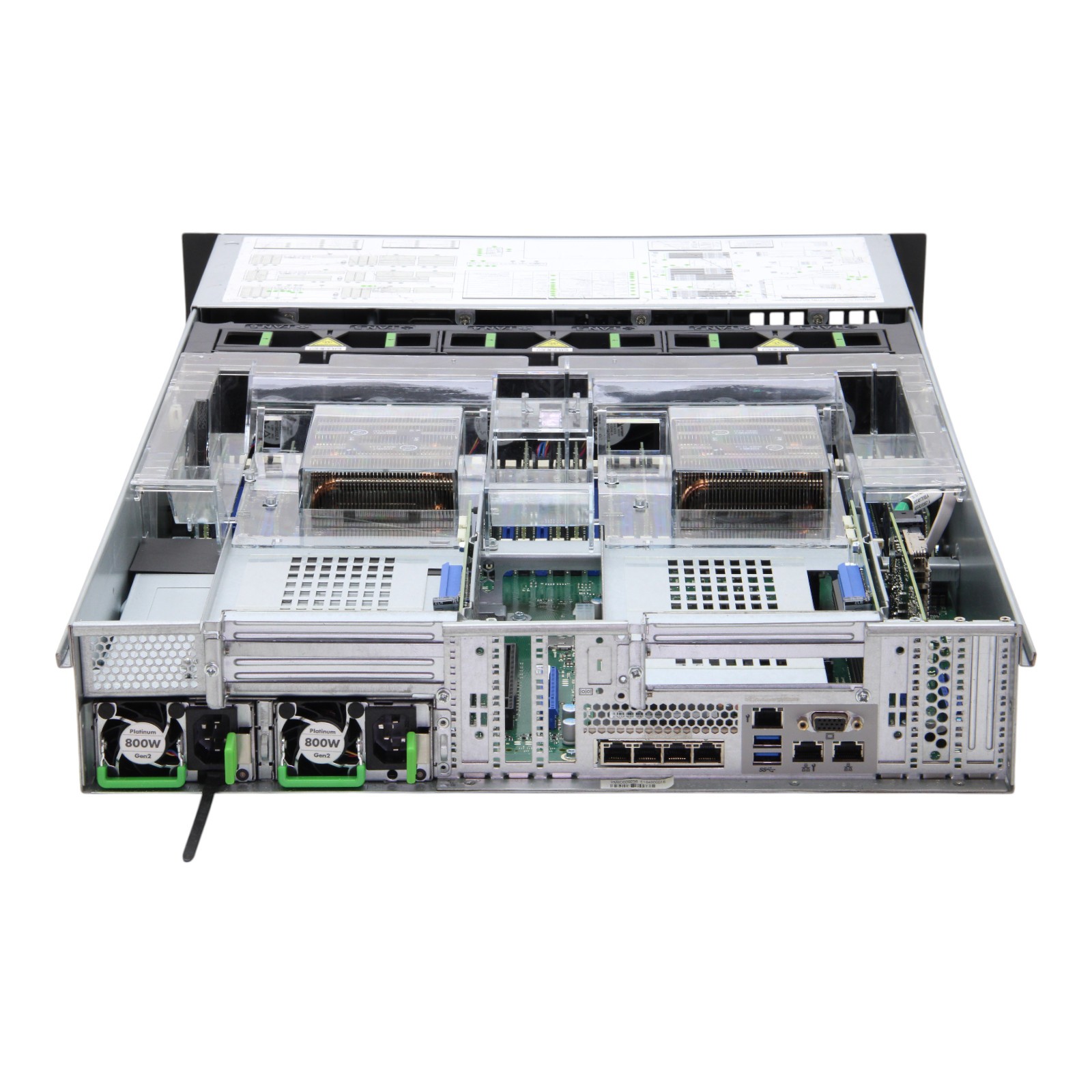 Fujitsu Primergy RX2540 M4 2x Xeon Gold 6146 0GB DDR4 EP420i 10x LFF Rack Server