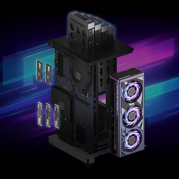 NIMO Generic AI NAS Enclosure Ryzen 8845HS Mini PC Server for Local LLM Docker