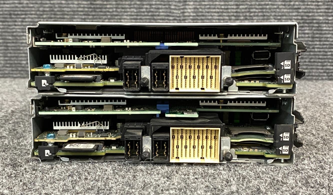 Lot of 2 Dell PowerEdge M620 Blade Server 0F9HJC (Units Only)