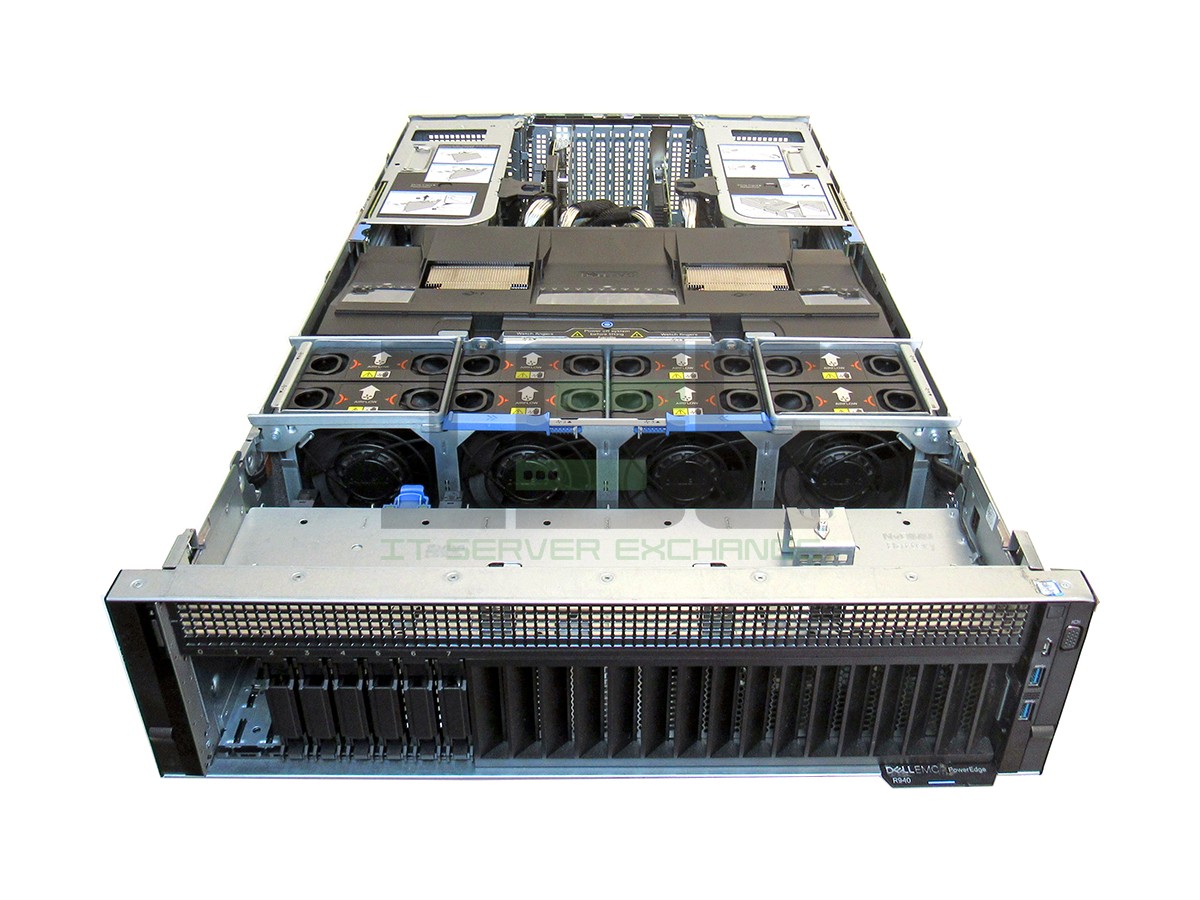 Dell R940 8SFF Server 4x Gold 5218 64-Core 2.3GHz 384GB RAM H730P RAID 8xTrays