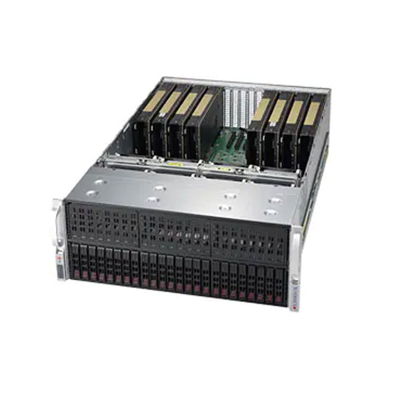 SuperServer 4029GP-TRT2 10 GPU Server 2x 8124M CPU 256G RAM 480G SSD p40 24G*8