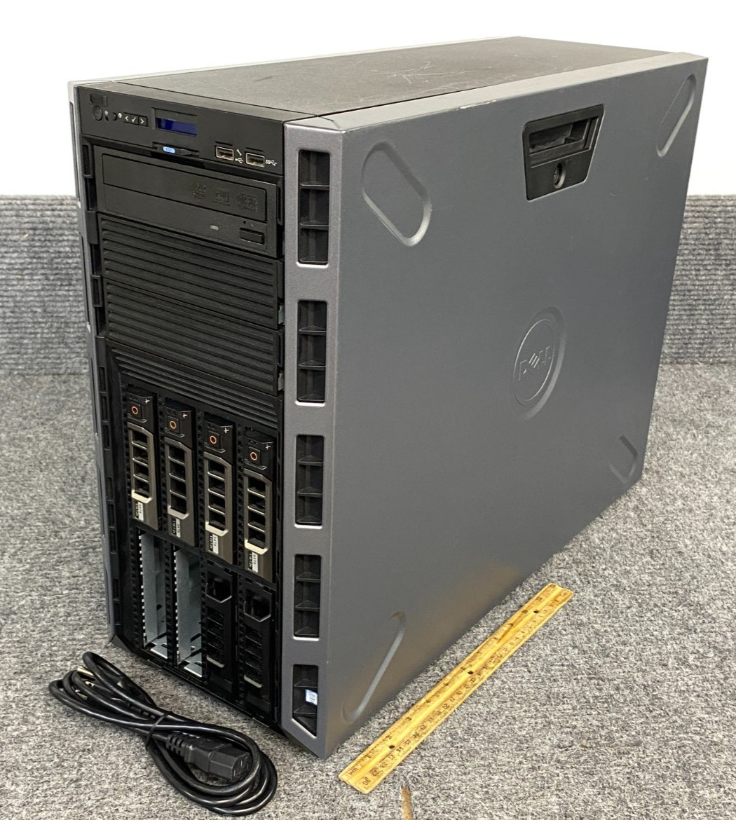 Dell PowerEdge T330 Server w/ Xeon E3-1230, 4TB HDD, PERC H330, 2x PSU +Cord