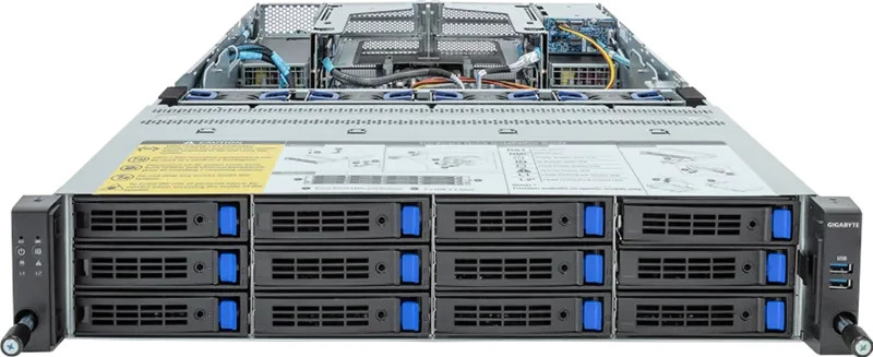 Gigabyte R283-Z91-AAD2 9004 AMD EPYC™ Dual Processor LGA 6096 2U Server