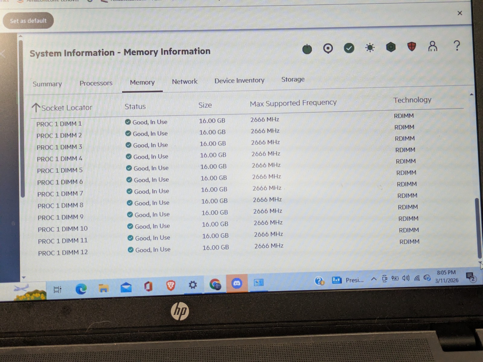 HPE DL380 Gen10 | 192GB RAM | Intel Xeon Silver 4110 | iLO 5 Healthy