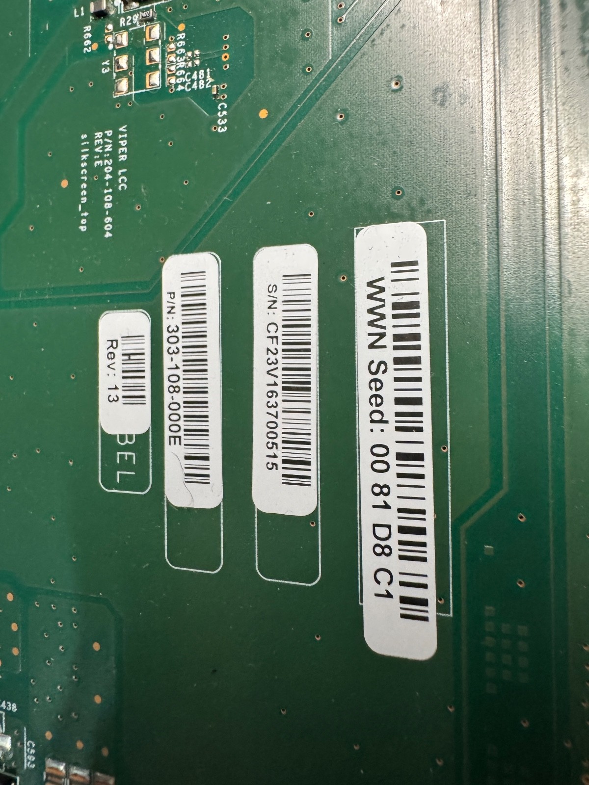 Dell EMC Viper 6Gb/s SAS LCC 303-108-000E KTN-STL3 VNX