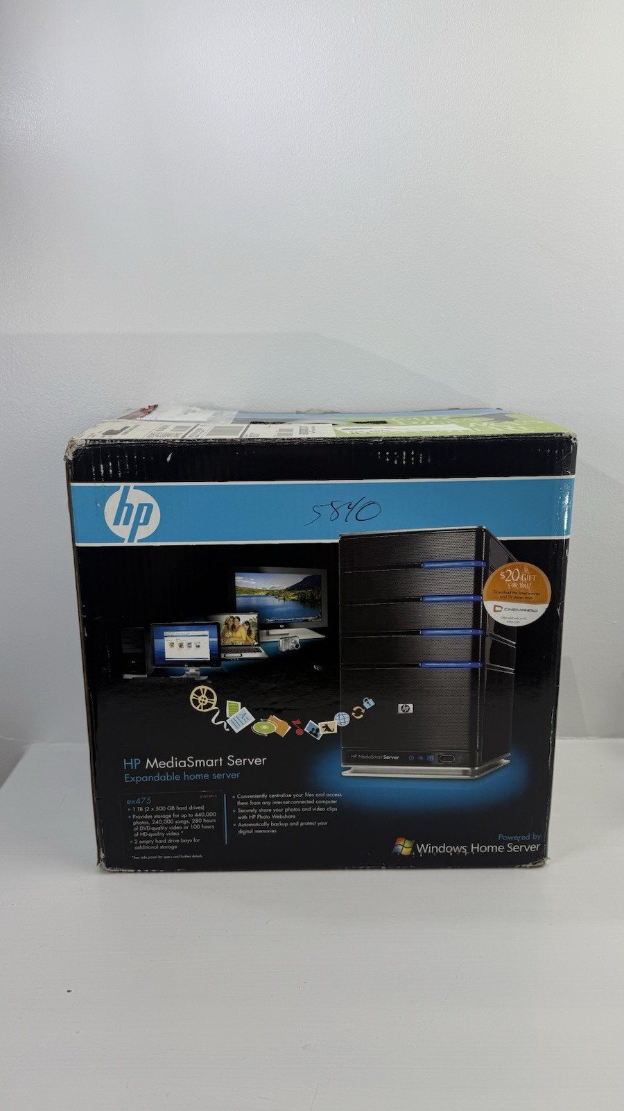HP MediaSmart Server EX475