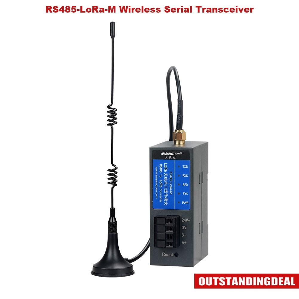 RS485-LoRa-M Wireless Serial Transceiver RS232 RS485 To LoRa Converter 433MHz