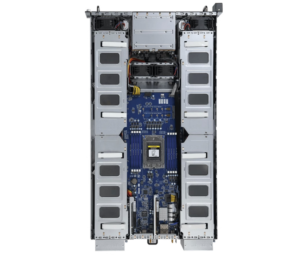 Gigabyte G292-Z20 2U GPU Server Supports 8x GPU + AMD EPYC 7702P Barebone System