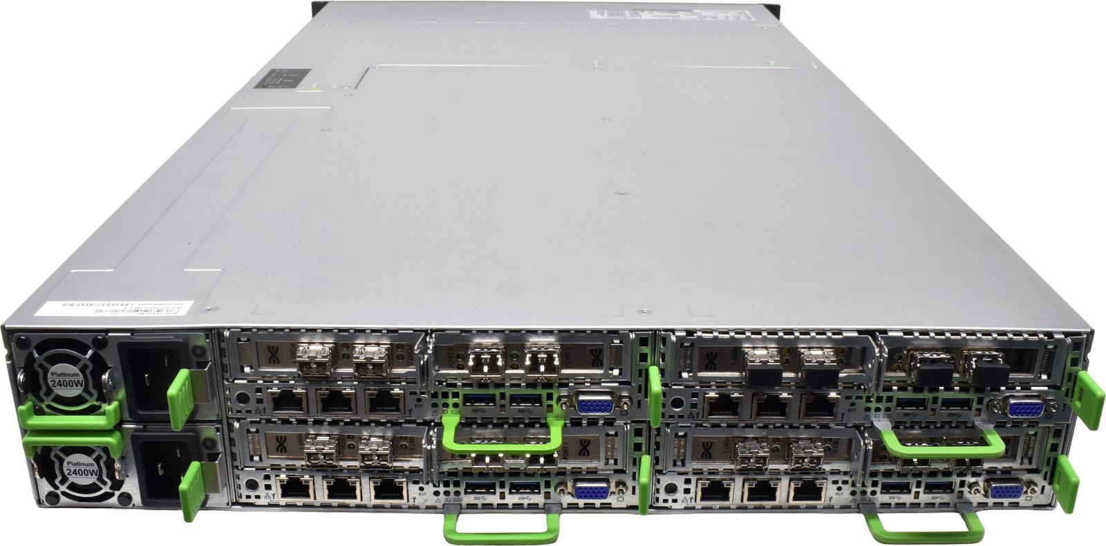 Fujitsu Primergy CX400 M1 4 Node Server 4x Node CX2550 M2 no CPU no DDR4 RAM