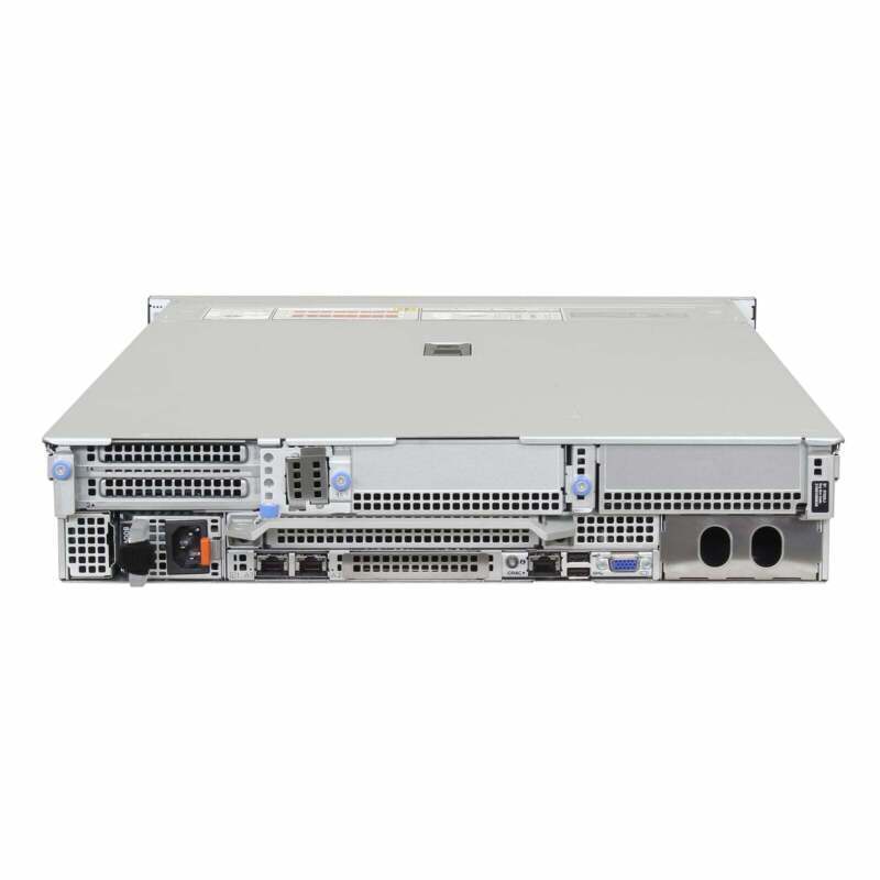 Dell R7525 Server 8x NVMe + 16xSAS, 2x AMD 7713 CPU+8x32GB RAM, H345 RAID Card