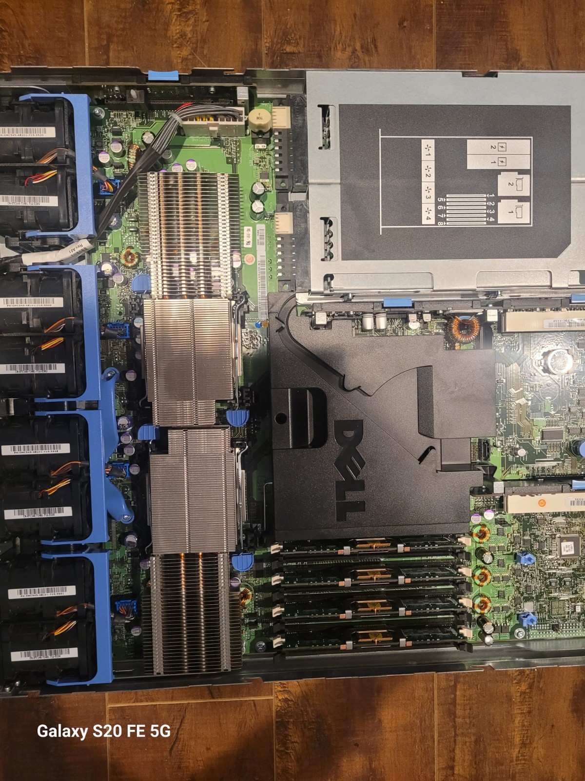 Dell PowerEdge 1950 Rack Mount Server 2x Intel Xeon USB 2.0 Ethernet VGA