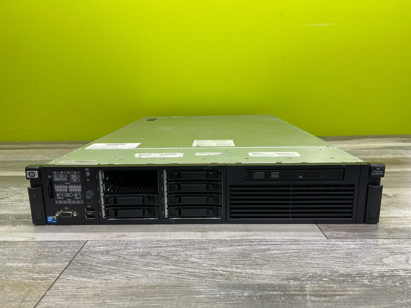 HP ProLiant DL380 G7 Server 2x Six Core X5650 2.66GHz NO RAM NO HDD