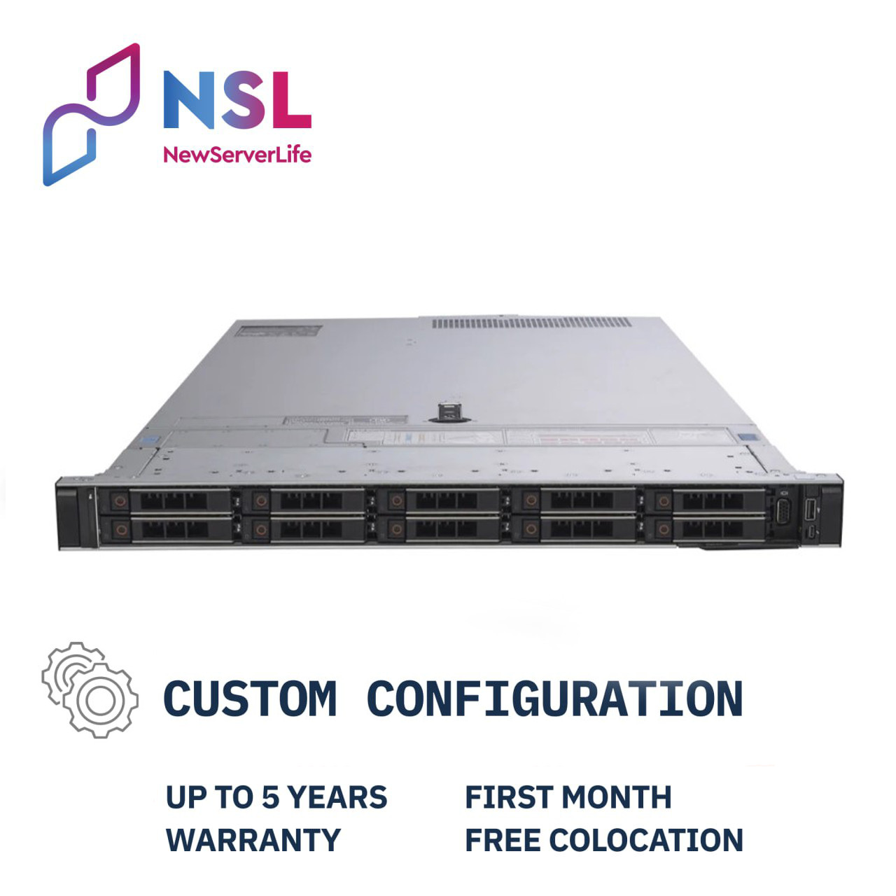 DELL R640 10SFF Server 2x Silver 4114 2.2GHz =20 Cores 32GB H730p 4xRJ45