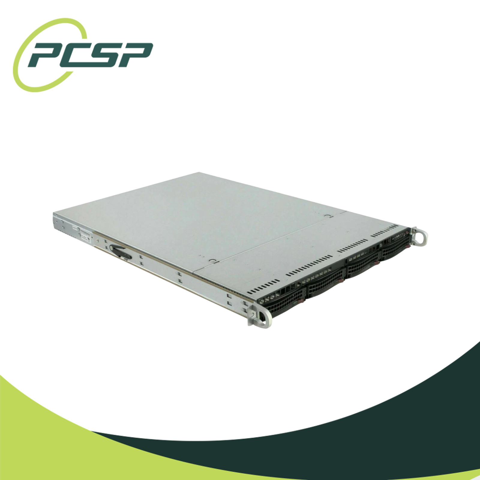 Supermicro CSE-815 X10SLH-N6 4B LFF 1x E3-1270v3 16GB DDR3 4x Trays NO HDD